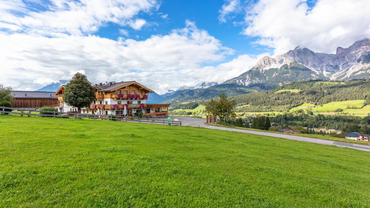 Berggasthof Hinterreit Maria Alm am Steinernen Meer Exterior foto