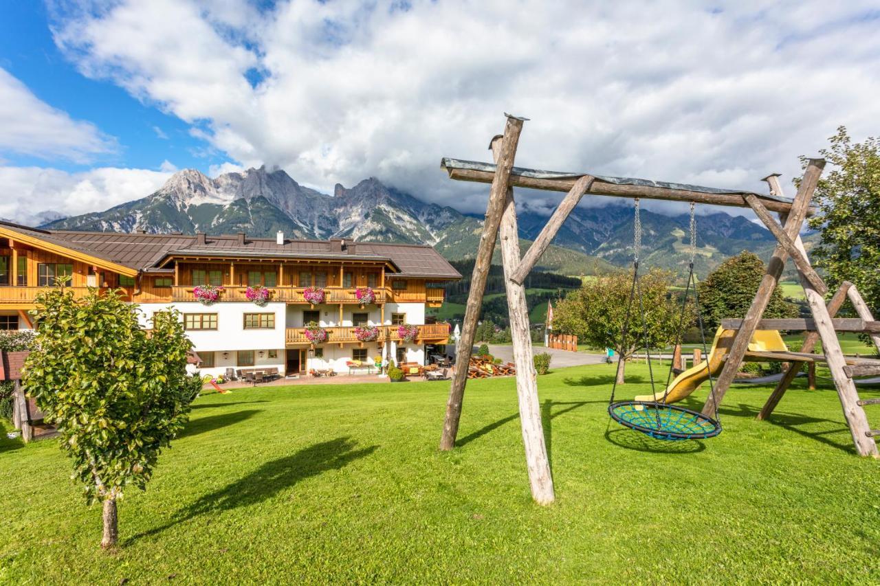 Berggasthof Hinterreit Maria Alm am Steinernen Meer Exterior foto
